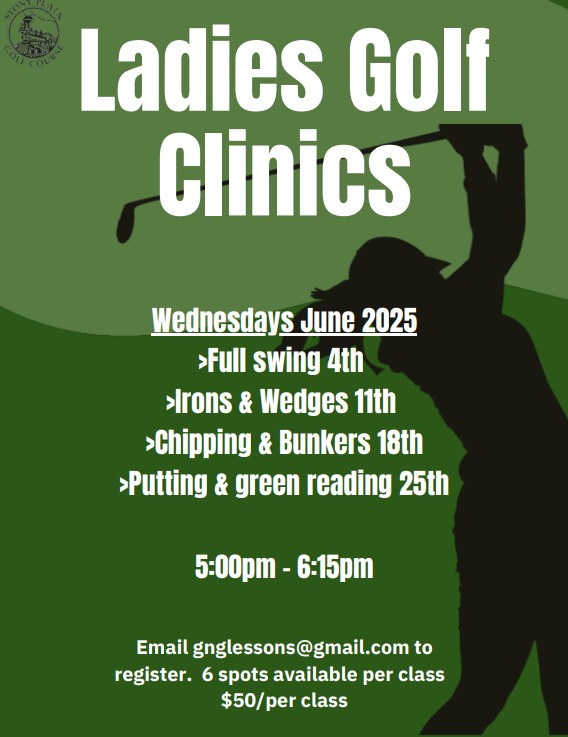 Ladies Junior Clinics Ladies Junior Clinics